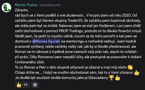Discord recenzia GG Academy 4