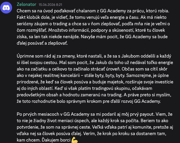 Discord recenzia GG Academy 6