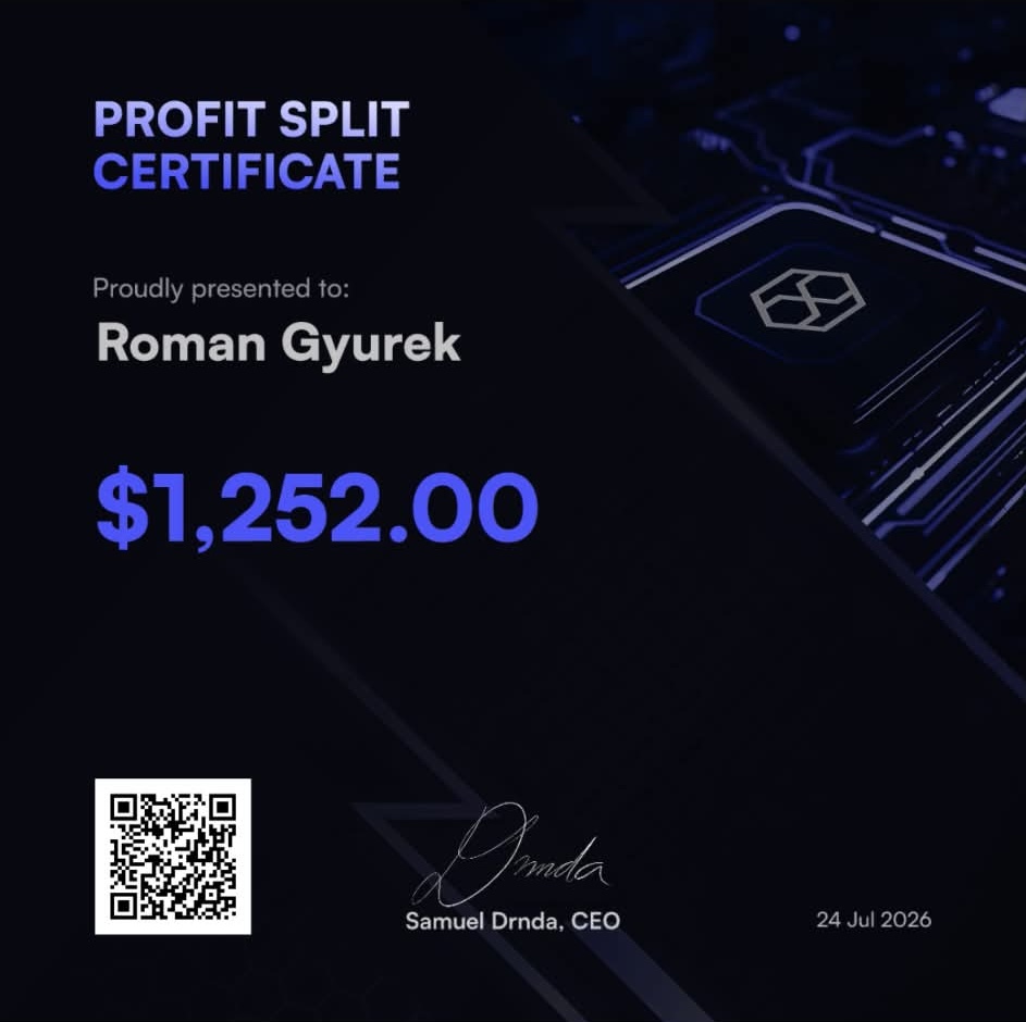 Roman Gyurek certifikát 4