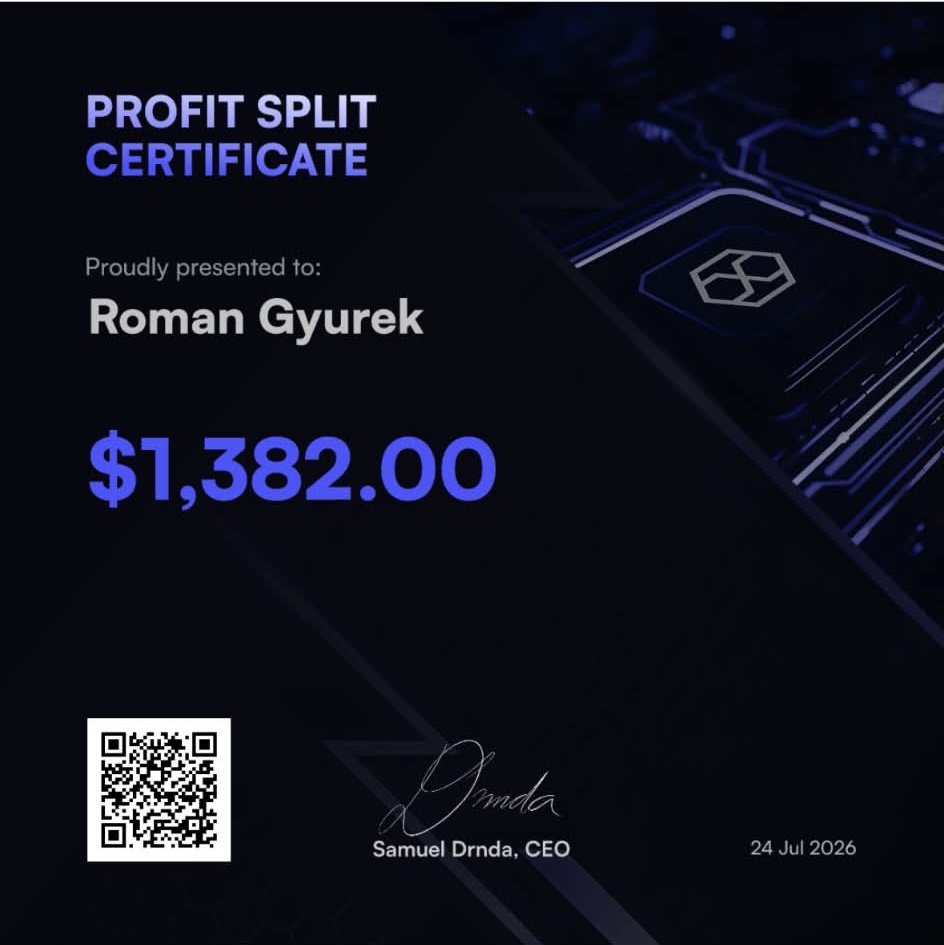 Roman Gyurek certifikát 6